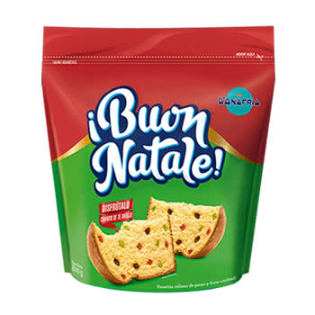 Panetón Buon Natale Bolsa 800gr.
