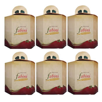 Panetón Fabini en caja de 900 gr.<br> Caja de 6 unidades.